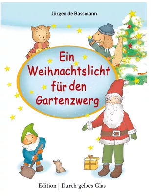 Ein Weihnachtslicht für den Gartenzwerg