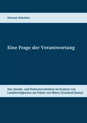 Eine Frage der Verantwortung