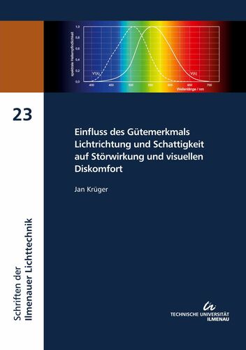 Einfluss des Gütemerkmals Lichtrichtung und Schattigkeit auf Störwirkung und Visuellen Diskomfort