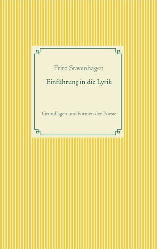 Einführung in die Lyrik