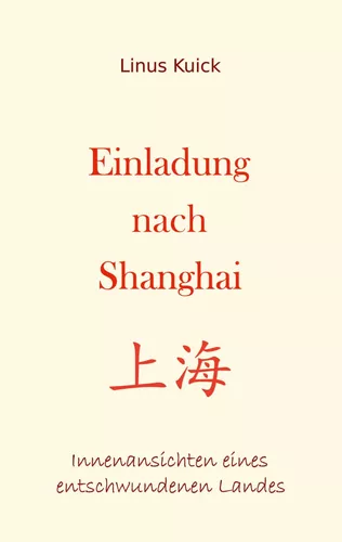 Einladung nach Shanghai