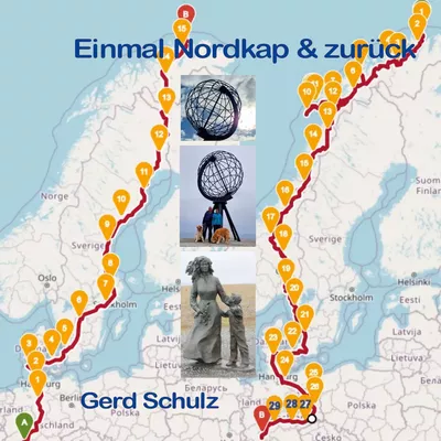 Einmal Nordkap & zurück