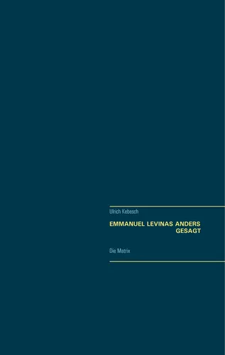 Emmanuel Lévinas  Anders gesagt