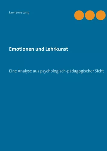 Emotionen und Lehrkunst