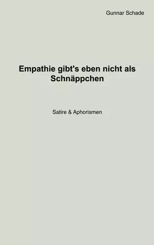 Empathie gibt´s eben nicht als Schnäppchen