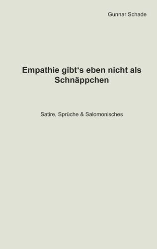 Empathie gibt´s eben nicht als Schnäppchen