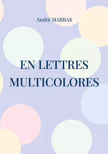 En lettres multicolores