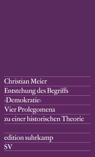 Entstehung des Begriffs >Demokratie