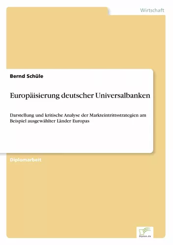 Europäisierung deutscher Universalbanken