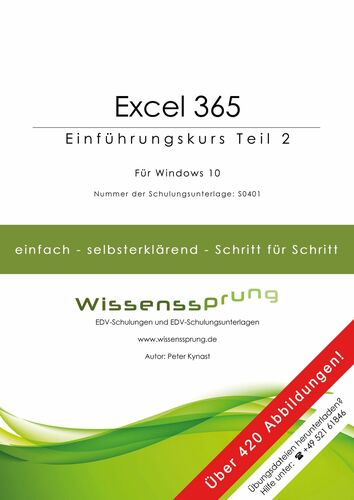 Excel 365 - Einführungskurs Teil 2
