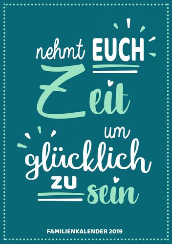 Familienkalender 19 Planen Organisieren Und Notieren