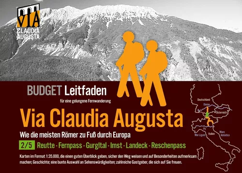 Fern-Wander-Route Via Claudia Augusta 2/5 Tirol   B U D G E T