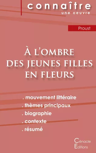 Fiche de lecture À l'ombre des jeunes filles en fleurs de Marcel Proust (analyse littéraire de référence et résumé complet)