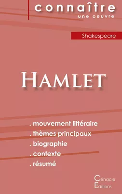 Fiche de lecture Hamlet de Shakespeare (Analyse littéraire de référence et résumé complet)