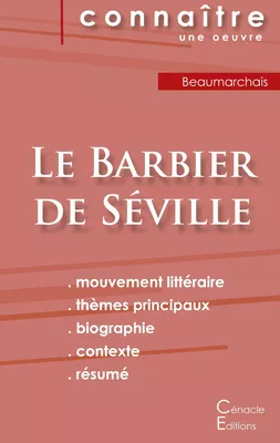 Fiche de lecture Le Barbier de Séville de Beaumarchais (Analyse littéraire de référence et résumé complet)