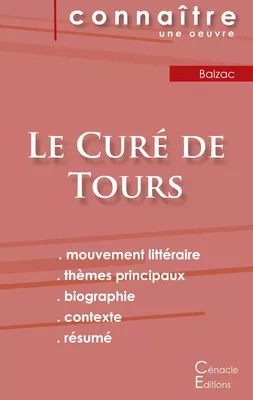 Fiche de lecture Le Curé de Tours de Balzac (analyse littéraire de référence et résumé complet)