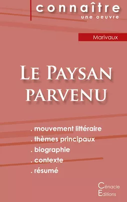 Fiche de lecture Le Paysan parvenu (Analyse littéraire de référence et résumé complet)