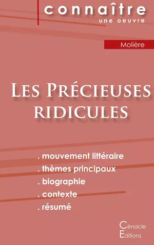 Fiche de lecture Les Précieuses ridicules de Molière (Analyse littéraire de référence et résumé complet)