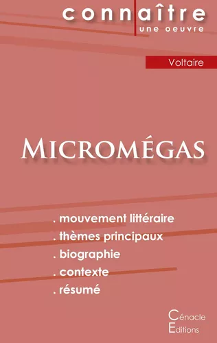 Fiche de lecture Micromégas de Voltaire (Analyse littéraire de référence et résumé complet)