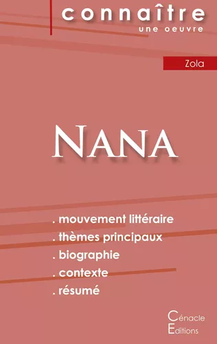 Fiche de lecture Nana (Analyse littéraire de référence et résumé complet)