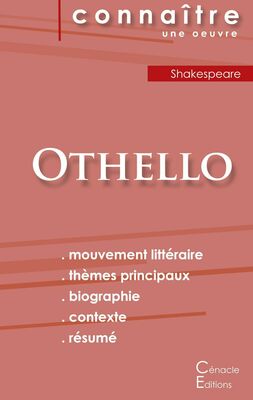 Fiche de lecture Othello de Shakespeare (Analyse littéraire de référence et résumé complet)