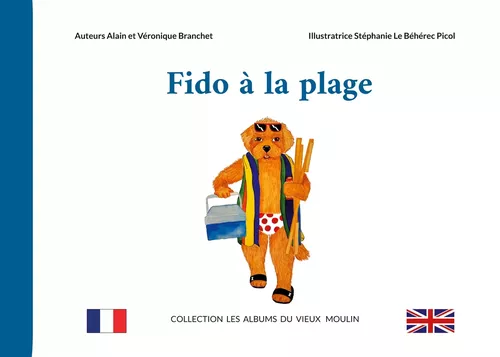 Fido à la plage