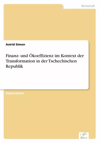 Finanz- und Ökoeffizienz im Kontext der Transformation in der Tschechischen Republik