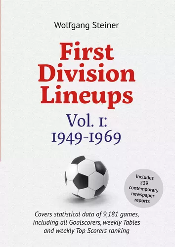 First Division Lineups, Vol. 1: 1949-1969