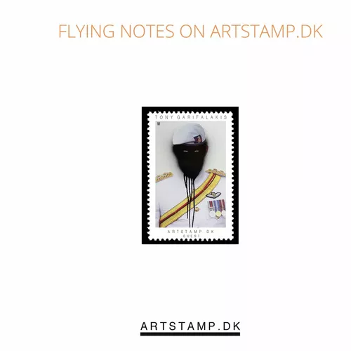 Flying Notes On Artstamp.dk