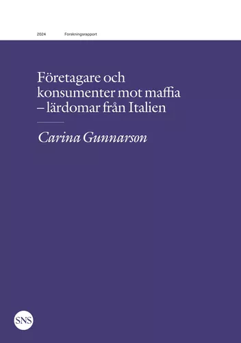 Företagare och konsumenter mot maffia