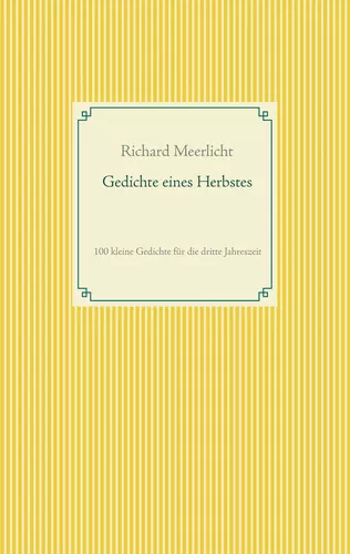 Gedichte eines Herbstes