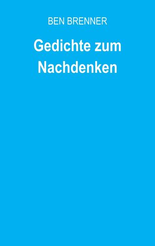 Gedichte zum Nachdenken