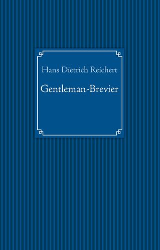 Gentleman-Brevier