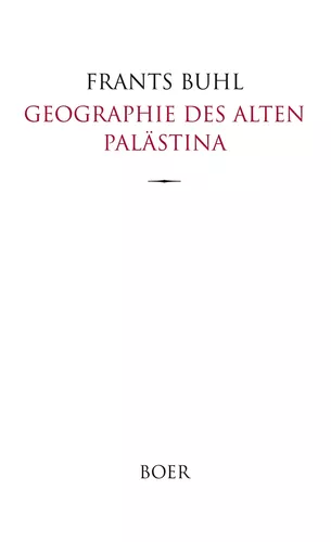 Geographie des alten Palästina