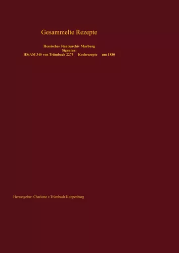 Gesammelte Rezepte