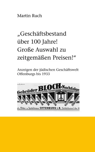 Geschäftsbestand über 100 Jahre! Grosse Auswahl zu zeitgemäßen Preisen!