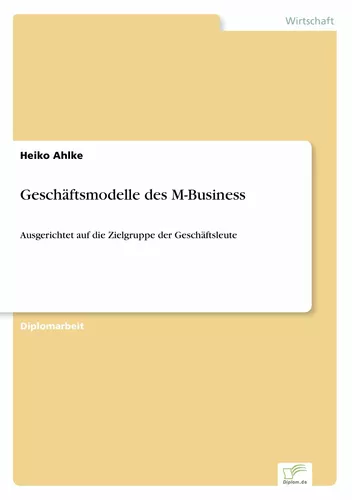 Geschäftsmodelle des M-Business