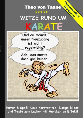 Geschenkausgabe Hardcover Humor & Spaß Witze rund um Judo, lustige
