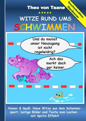 Geschenkausgabe Hardcover Humor & Spaß Witze rund ums Schwimmen