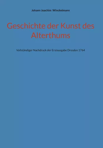 Geschichte der Kunst des Alterthums