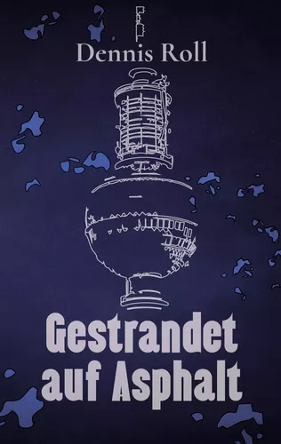 Gestrandet auf Asphalt