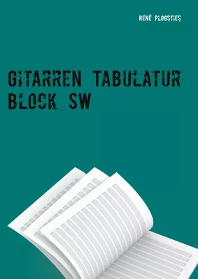 Gitarren Tabulatur Block SW
