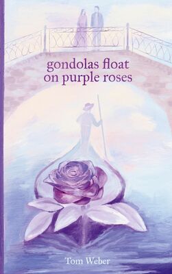 gondolas float on purple roses