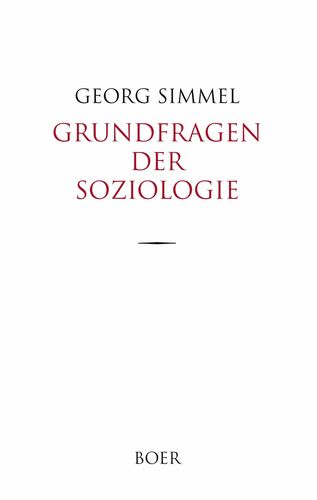 Grundfragen der Soziologie