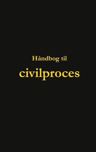 Håndbog til civilproces