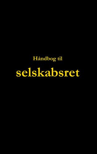 Håndbog til selskabsret