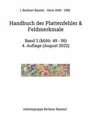 Handbuch der Plattenfehler + Feldmerkmale MiNr. 49 - 56