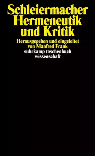 Hermeneutik und Kritik