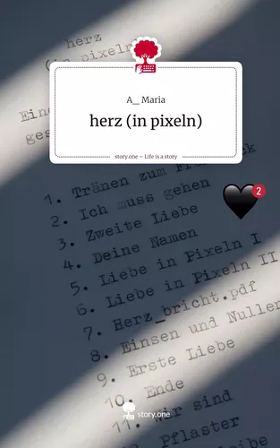 herz (in pixeln). Life is a Story - story.one