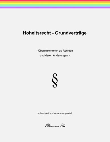 Hoheitsrecht - Grundverträge